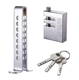 Car Brake/Clutch Pedal Lock - Stainless Steel Anti-Theft Car Brake Pedal Lock (Brand New)