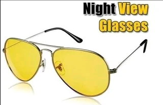 Night View Glasses - Anti Glare Glasses for Day and Night Driving (Brand New)