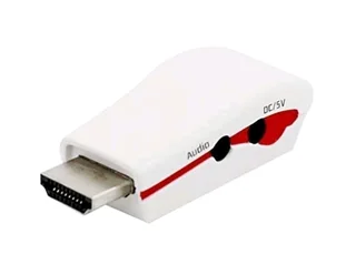 HDMi to VGA Converter 1080P HDMI Male to VGA Female Video Converter (Brand New)