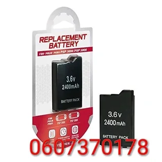 PSP Slim Battery Compatible with PSP Slim 2000 (3.6V 2400mAh) (Brand New) ⭐️⭐️⭐️⭐️⭐️