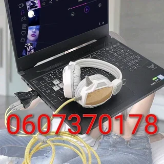 USB Sound Card Adapter Double USB Headset 7.1 Channel (Brand New)