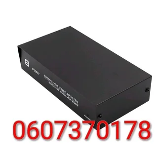 VGA Splitter 1 to 8 output - VGA Splitter Box 1 Port to 8 Port Video VGA Splitter Box (Brand New)