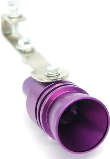 Car Exhaust Turbo Sound Exhaust Whistler Simulator Large Size - Purple Colour (Brand New)