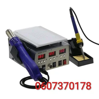3 in 1 Hot Air Station with LCD Separator & Soldering Iron KADA 9803D+ (Brand New)