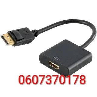 Display Port to HDMI Adapter - Converts Display Port to HDMI (Sinye-Tech) (Brand New)