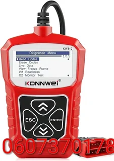 Multifunction OBD II And EOBD  Diagnostic Scanning Tool - Diagnostic Scanner (Red) (Brand New)