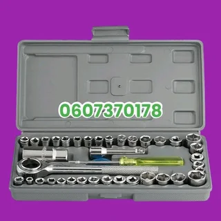 40 Piece Combination Socket Wrench Set (Brand New)