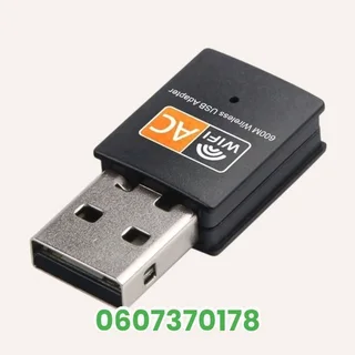 600M High Speed 2.4G / 5G USB wireless Wifi Receiver dongle - USB Wifi Dongle (Brand New)