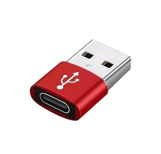 OTG Adapter Type C to USB Male - USB 3.0 Converter Adapter Red Colour (Brand New) ⭐️⭐️⭐️⭐️⭐️