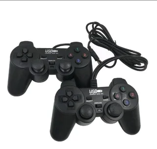 Gaming Controllers USB Controllers for PC/Laptop - 2 Pack Shock Joypad Controllers (Brand New)