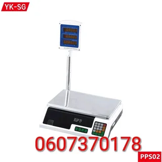 FI- Electronic Computing Scale ACS-40 - 40kg Scale with Dual Display - Pricing Scale (Brand New)