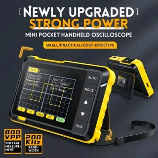 Oscilloscope - Mini Handheld Oscilloscope, Current Measuring Device Portable Digital Oscilloscope (B