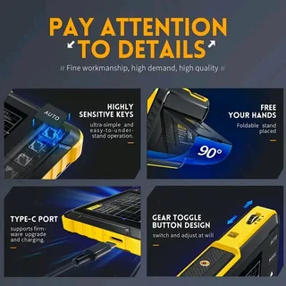Oscilloscope - Mini Handheld Oscilloscope, Current Measuring Device Portable Digital Oscilloscope (B