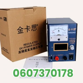 DC Power Supply Regulated 15V 2A DC Voltage Regulator Stabilizer Adjustable 1502AD (Brand New)