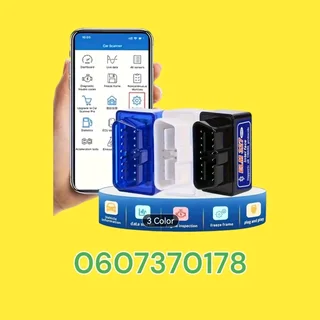 Diagnostic Scanner Mini ELM327 Car Bluetooth Scanner - White (Brand New)