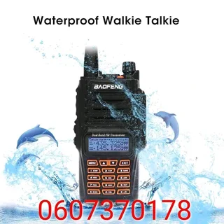 UV-9R Plus Portable Dual Band VHF/UHF Two Way Radio - Waterproof UV-9R&#43; 8W (Brand New)