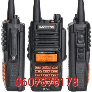 UV-9R Plus Portable Dual Band VHF/UHF Two Way Radio - Waterproof UV-9R&#43; 8W (Brand New)