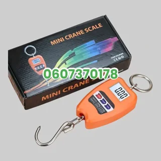 Mini Crane Scale 200kg - Portable Hanging Crane Scale 200Kg - Orange Colour (Brand New)