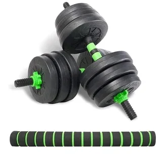 Dumbbell Set with Extension Bar can also be converted to Barbell - 30KG (Brand New)