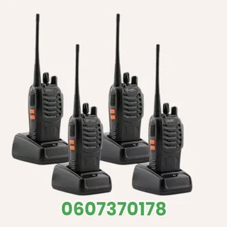 BaoFeng Two Way Radio with Built in LED Flashlight (Pack of 4 Radios) (Brand New)