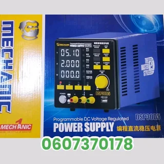 Regulated DC Power Supply 30V 5A Mechanic DSP30D5 30V LED Display (Brand New)