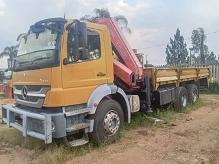 2013 Mercedes Benz Axor 2628 Crane Truck with Fassi F245A Crane