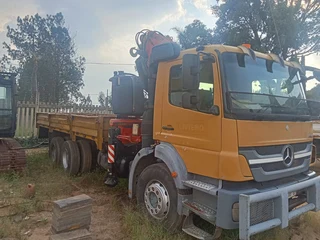 2013 Mercedes Benz Axor 2628 Crane Truck with Fassi F245A Crane