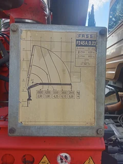 2013 Mercedes Benz Axor 2628 Crane Truck with Fassi F245A Crane