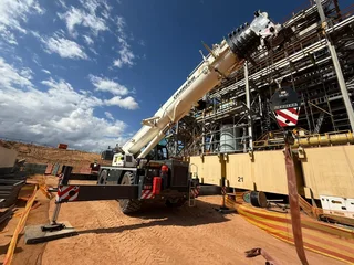 Liebherr LTR1130 2.1 Rough Terrain Crane 130 Ton