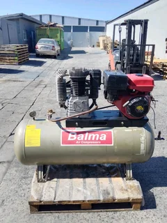 Heavy-duty Key start 250 Ltr Petrol Belt Driver Air Compressors for Sale