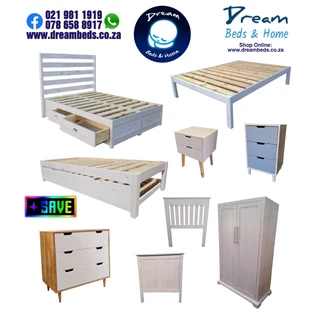 New BASES and BEDS - Many types from R949 - Upholstered, Wooden, Storage and Lift Up