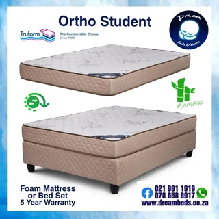 High Density Foam Mattresses - LONG LASTING QUALITY - No springs