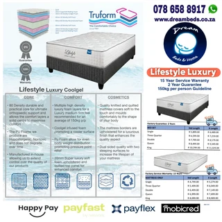 TRUFORM Orthopaedic Beds and Mattresses - FACTORY PRICES and FREE DELIVERY