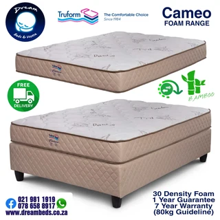 Highly rated - Truform Foam MATTRESS or BEDS - FREE DELIVERY