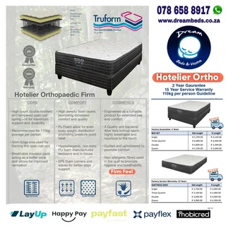 Mattresses for Sale from R499 - Quality Brands