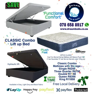 MATTRESS from R499 and BEDS from R1999 - Quality Brands!