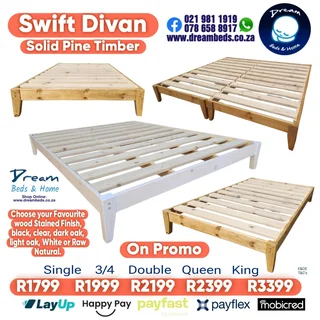 Quality Brand mattresses on sale from R499 - All sizes