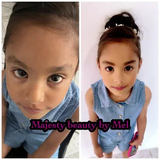 Eyelashes, nails , make up