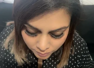 Eyelashes, nails , make up