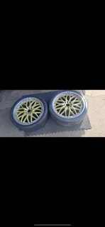 racing hart 18 inch mags  multi pcd 108x 4 and 100x 4Mags