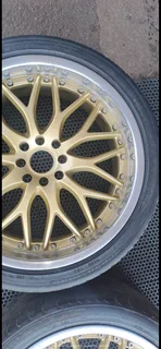 racing hart 18 inch mags  multi pcd 108x 4 and 100x 4Mags