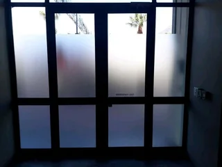 Sandblast vinyl &amp; window tint