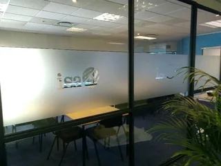 Sandblast vinyl &amp; window tint