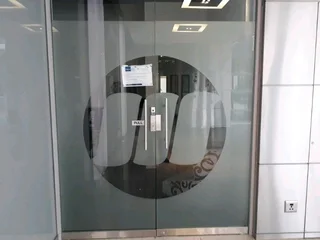 Sandblast vinyl decals to glass