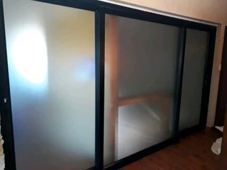 Glass film &amp; decorative window coverings to glass