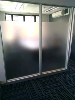 Glass film &amp; decorative window coverings to glass