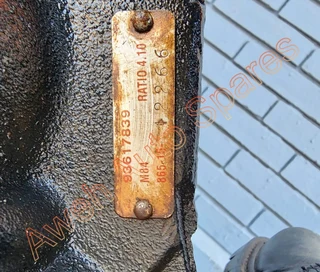 Isuzu D-Max 2.5TD (4JK1) Rear Diff For Sale!!!