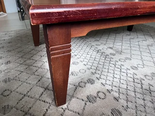 Sevens solid wood large coffee table