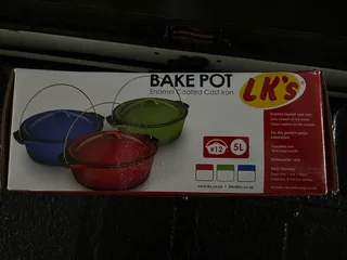 LK's 5L Enameled Bake Pot
