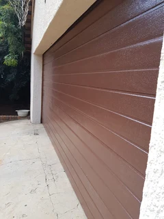 Double Aluzinc Garage Doors